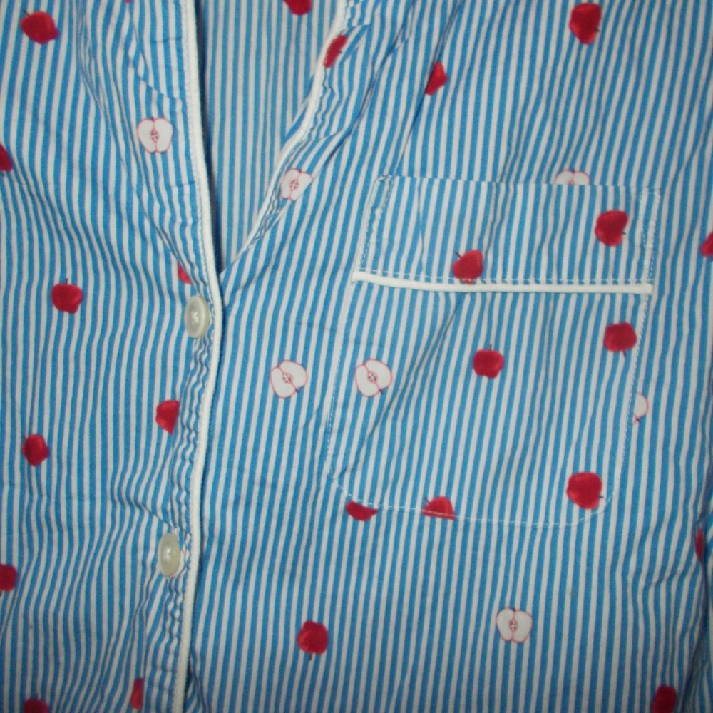 J. Crew Factory Pajama Top Multi Color Size Extra… - image 4